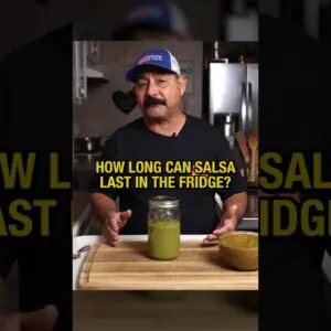 How long should you save salsas? (… and how to store them)