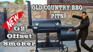 First Cook On My G2 Old Country BBQ Pit - Offset Smoking For Beginners - Smokin' Joe's Pit BBQ