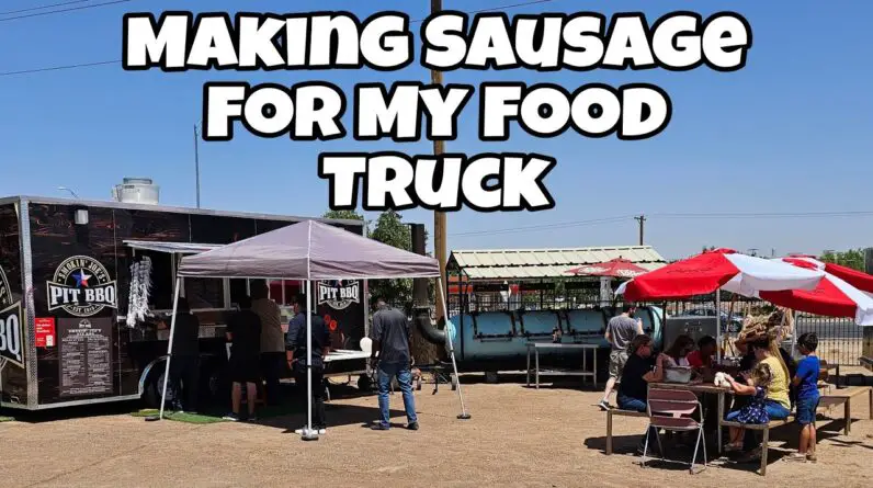 How We Make Sausage For My BBQ Food Truck - Smokin' Joe's Pit BBQ