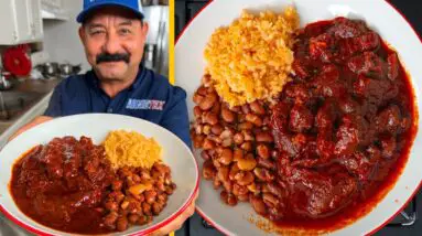 How to Cook CHILE CON CARNE aka CHILE COLORADO (authentic Mexican Red Sauce Recipe)