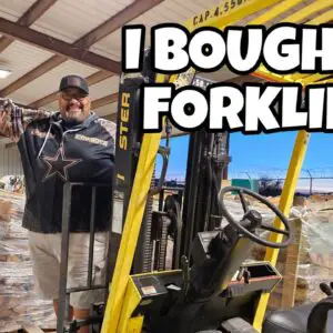 Day In The Life At My BBQ Food Truck - I Bought A Forklift - Smokin' Joe's Pit BBQ