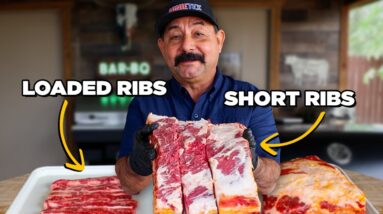 Smoke Your DINO RIBS TWICE AS FAST with these Two Cuts for Beef Ribs