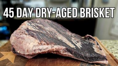 45 Day Dry-Aged Brisket Experiment - Pro Smoker Dry Age Cabinet - Smokin' Joe's Pit BBQ