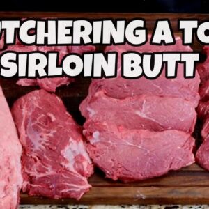 How To Butcher A Top Sirloin Butt Into Steaks - Smokin' Joe's Pit BBQ