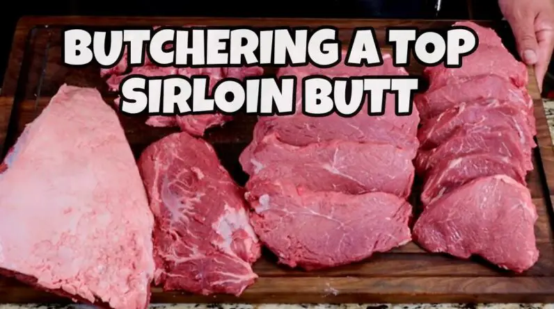 How To Butcher A Top Sirloin Butt Into Steaks - Smokin' Joe's Pit BBQ