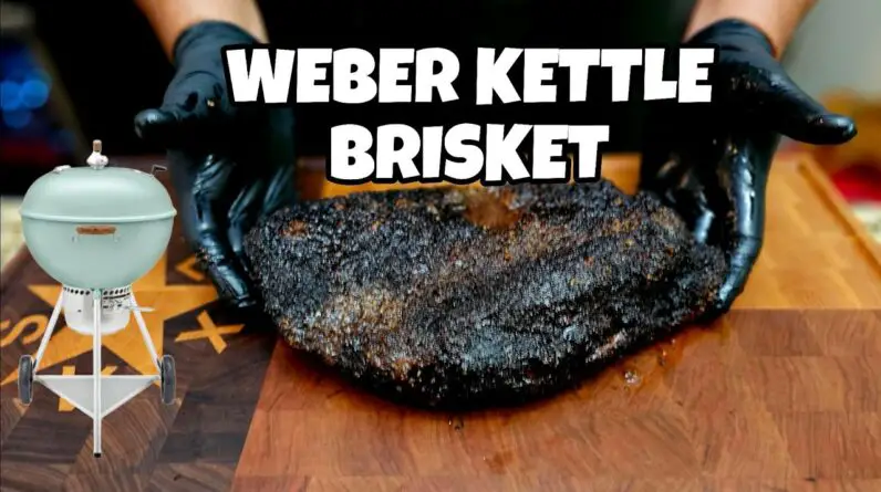 How To Smoke A Brisket On A Weber Kettle - 70th Anniversary Weber Brisket - Smokin' Joe's Pit BBQ