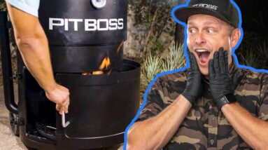 Unboxing the NEW Pit Boss Champion Drum Smoker