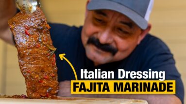 Using Italian Dressing as a Fajita Marinade?! (My Award Winning & Secret Carne Asada Recipe)