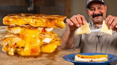 Mexican Restaurant Style Quesadillas (Traditional Recipes with Chicken, Beef and More!)