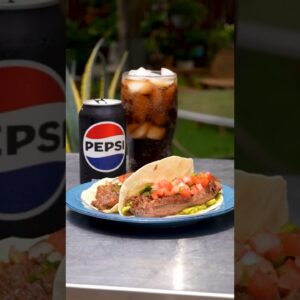 Can my Nephew beat me in a fajita cook-off with @Pepsi? #ad #PepsiGrillsNightOut #BetterWithPepsi