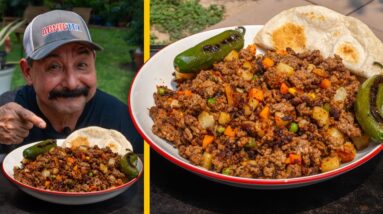 How to Make PICADILLO con PAPAS (Mexican Ground Beef Recipe made Texas Style)