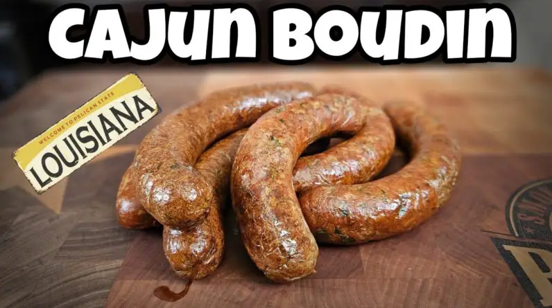 Boudin Sausage Recipe - Cajun Sausage - Smokin' Joe's Pit BBQ