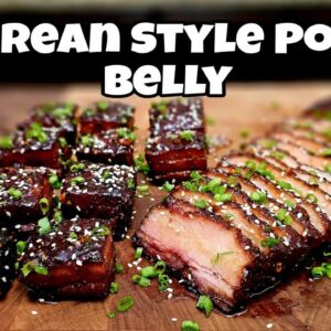 Korean Style Pork Belly - Smokin' Joe's Pit BBQ