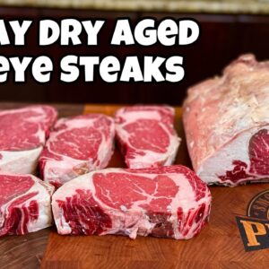 How To Dry Age Beef At Home - 45 Day Dry Aged Ribeye Steaks - Smokin' Joe's Pit BBQ