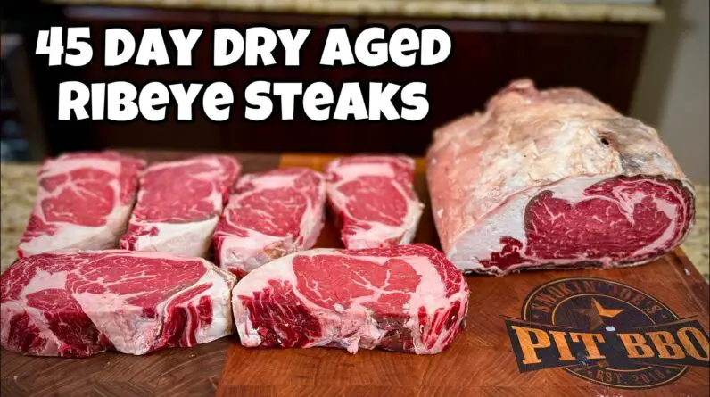 How To Dry Age Beef At Home - 45 Day Dry Aged Ribeye Steaks - Smokin' Joe's Pit BBQ