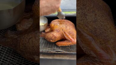 How I’m smoking our TURKEY this year 🔥 on the @recteq Patio Legend + a few pro tips 👊🏽