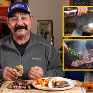 How to Grill PERFECT FAJITAS with a BOURBON BASTE Recipe for Maximum Flavor & Tenderness