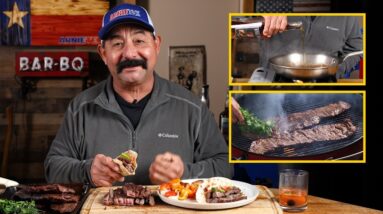 How to Grill PERFECT FAJITAS with a BOURBON BASTE Recipe for Maximum Flavor & Tenderness