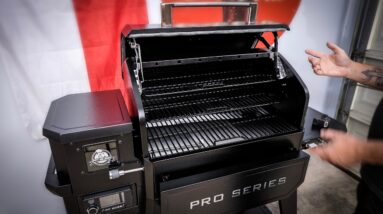 First Look at the NEW Pit Boss Pro Series 4 1300 Pellet Smoker