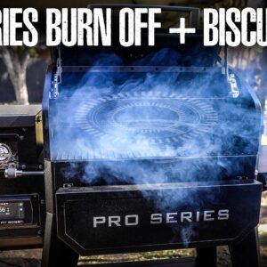 Pit Boss Pro Series 4 1300 BURN OFF and BISCUIT TEST