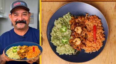 Arroz Rojo vs Arroz Verde | How to Make These 2 Mexican Rice Recipes for your next Carne Asada