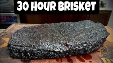 30 Hour Smoked Brisket Experiment - Smokin' Joe's Pit BBQ