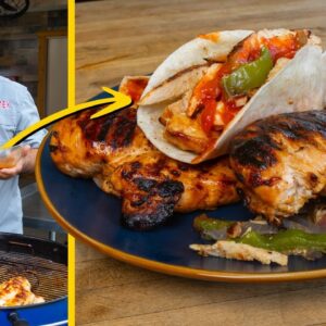 How to Grill JUICY CHICKEN FAJITAS with a Flavorful MARINADE Recipe