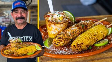 How to make ELOTES | The Best GRILLED Mexican Street Corn Recipes (Corn on the Cob & en Vaso!)