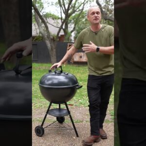 Stealth is the new Black 🥷 #bbq #burger #cooking #lowesfinds