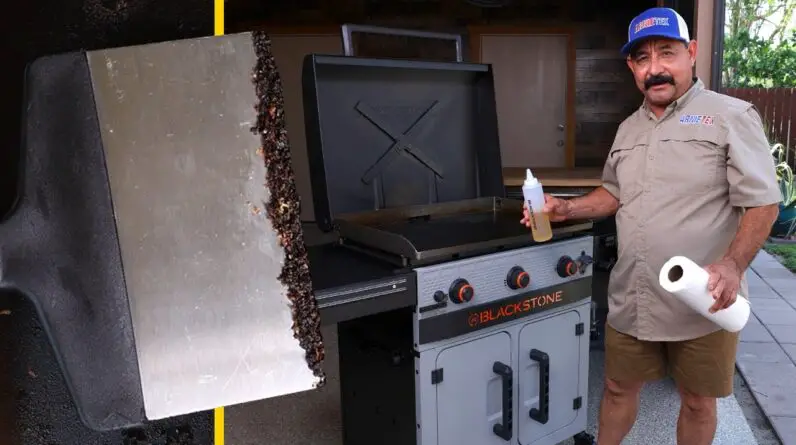 You Only Need 3 Things to Keep Your Griddle SUPER CLEAN! (Easy Griddle Tips & Tricks)