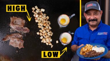Learn This ONE Griddle Tip to Master Cooking Steaks, Eggs & All Your Favorite Recipes