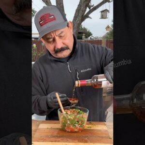 My CHIMI-TEX is part chimichurri and part pico de gallo and it’s totally delicious!