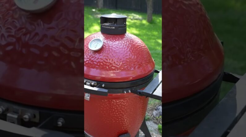 Cleaning my new Kamado Joe