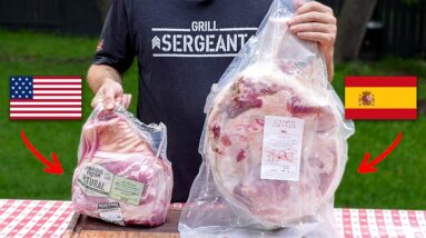 IBERIAN Pork vs USA Pork...I Was SHOCKED at the Results!