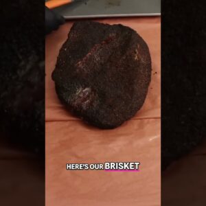 I smoked a brisket and soaked it in fat for 12 hours! #bbq #brisket #barbecue #viral #texas #beef