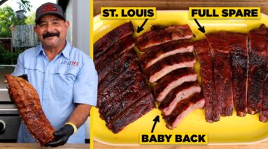 How to GRILL & SMOKE Pork Ribs for Delicious Flavor & Tenderness (Baby Backs, St Louis & Full Spare)