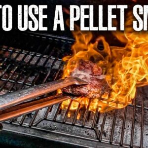 BBQ Basics: How to use a Pellet Smoker POV in 4K