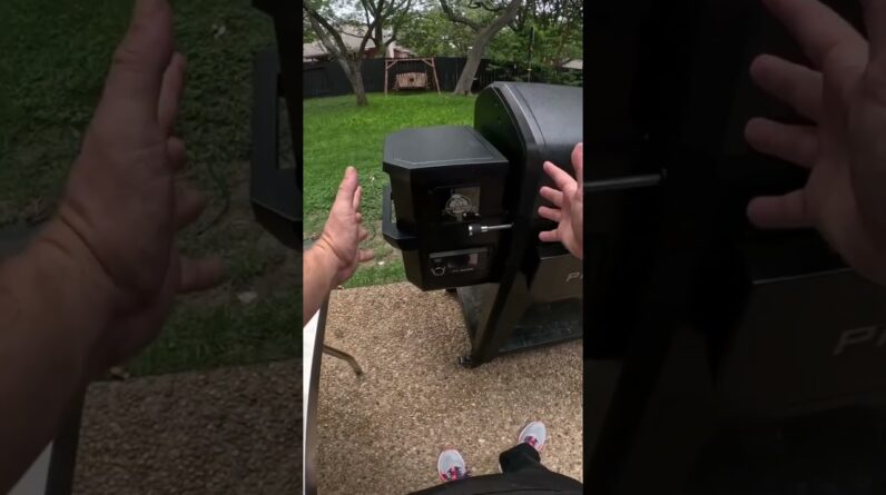 How to use a pellet smoker. 🔥
