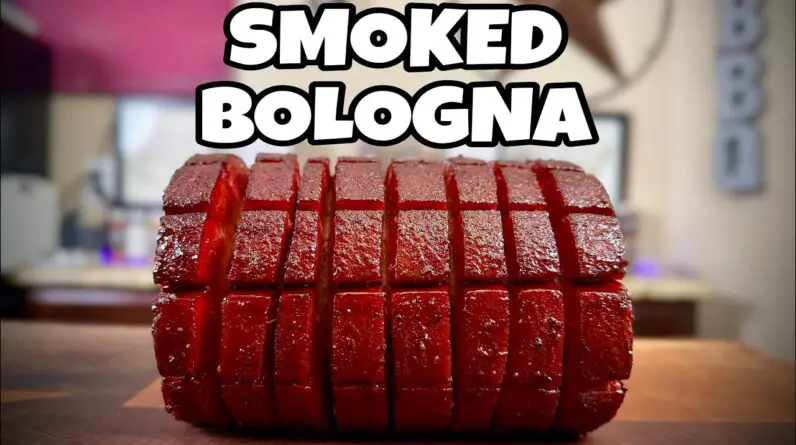 Re-creating My First YouTube Video- Smoked Bologna - Smokin' Joe's Pit BBQ