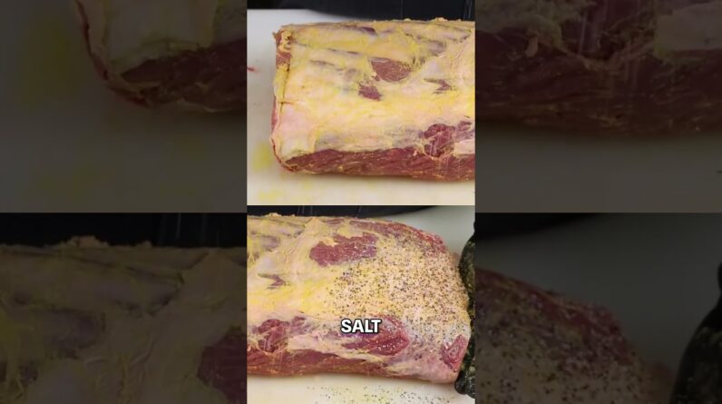 I Smoked A Prime Rib LikenA Brisket And This Happened. #shorts #primerib #brisket #bbq #texas