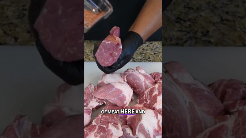 Smoked Pork Carnitas #shorts #bbq #carnitas #food #mexicanfood #tacos #bbqrecipes