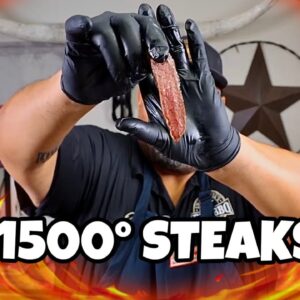 I Cooked These Steaks At 1500° - Smokin’ Joe’s Pit BBQ