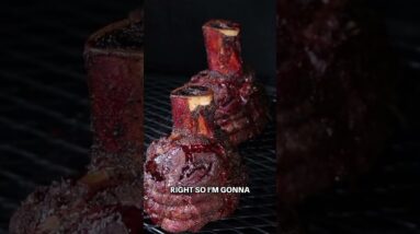 Thors Hammer aka Beef Shanks #beef #shorts #bbq #barbecue #food #eat #smokinjoespitbbq