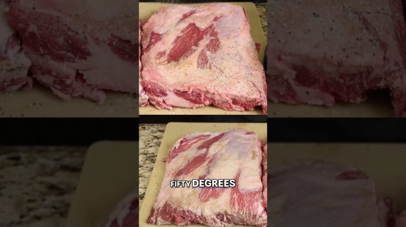 Smoked Boneless Beef Ribs #shorts #beef #ribs #food #foodie #smokinjoespitbbq