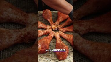 Smoked Turkey Legs #bbq #shorts #bbq #barbecue #food #smokinjoespitbbq