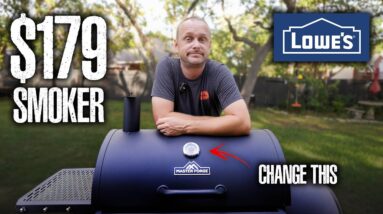Turning the Cheapest Offset Smoker into a Pitmaster’s Dream