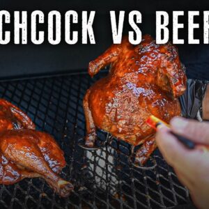BBQ Spatchcock Vs Beer Can Chicken...Who Will Win?