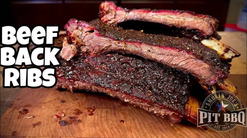 Easy Beef Back Ribs - Smokin' Joe's Pit BBQ