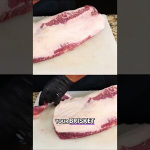 I Used Mayo As A Binder On A Brisket And This Happened #shorts #mayo #brisket #bbq #texas #food