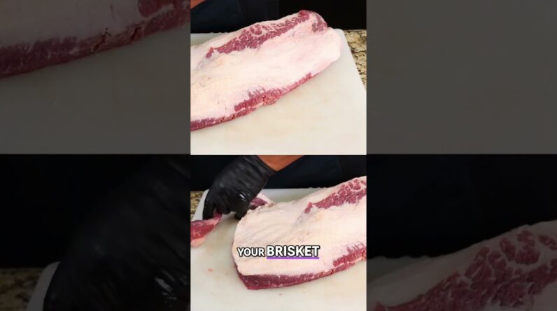 I Used Mayo As A Binder On A Brisket And This Happened #shorts #mayo #brisket #bbq #texas #food